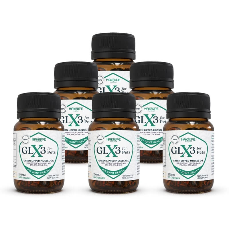 GLX3 Mussel Oil For Dogs - Pet Safe Hip & Joint Support*